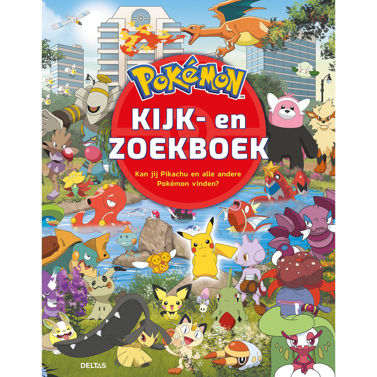 Pokémon Kijk- en Zoekboek met kleurrijke illustraties