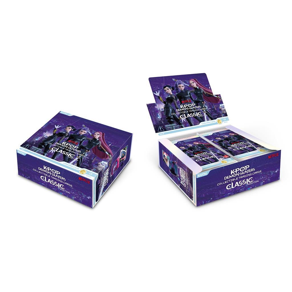 K-Pop Demon Hunters TCG Classic Edition Boosterbox met 20 boosterpacks van Kayou - vooraanzicht