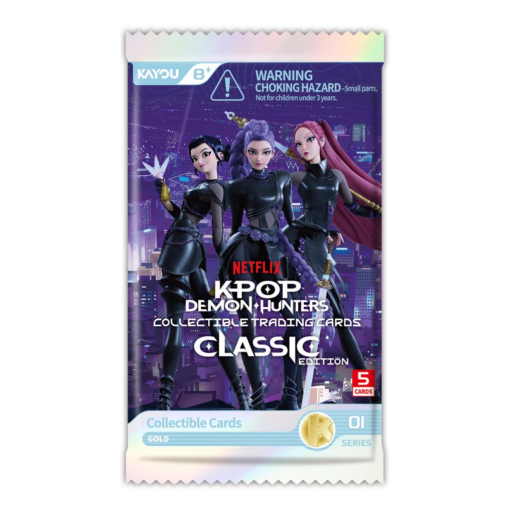 K-Pop Demon Hunters TCG Classic Edition Boosterbox met 20 boosterpacks van Kayou - verpakking