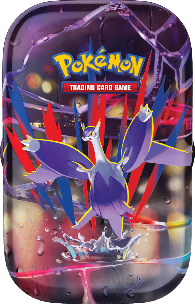 Mega Evolution Mini Tin met Mega Latios en 2 Pokémon boosterpacks.