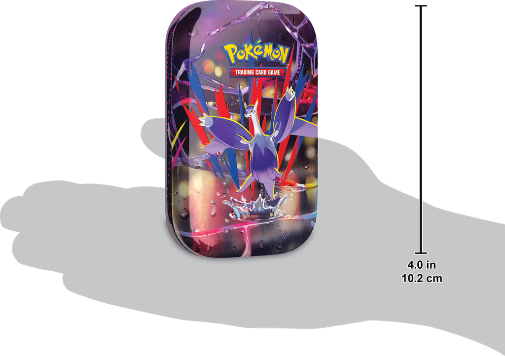 Mega Evolution Mini Tin met Mega Latios en 2 Pokémon boosterpacks.