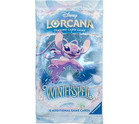 Lorcana Winterspell Booster Pack met 12 willekeurige Disney Lorcana kaarten