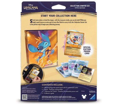 Lorcana Winterspell Starterset set 11 met boosterpacks, promo kaart en Disney kaarten van Ravensburger