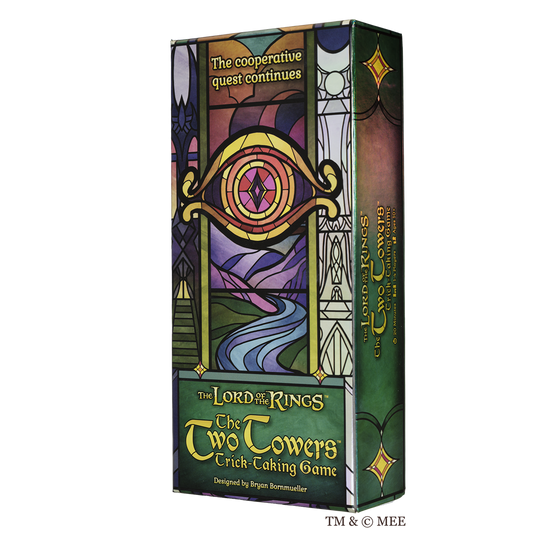 The Lord of the Rings The Two Towers Trick Taking Game coöperatief kaartspel in Middle-earth voor spelletjesavond met vrienden