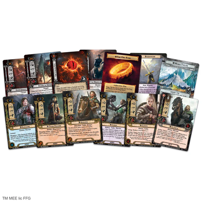 The Lord of the Rings Return of the King Saga Expansion bordspel kaartspel