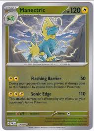 Manectric #024 reverse holo Pitch Black losse Pokémon kaart