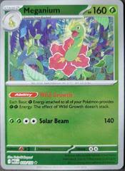 Meganium Reverse Holo Pokémon kaart nummer 010 uit de Mega Evolution set