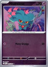 Misdreavus reverse holo kaart nummer 035 uit de Pokémon-set Phantasmal Flames