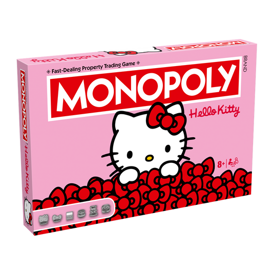 Monopoly Hello Kitty bordspel in roze Hello Kitty thema