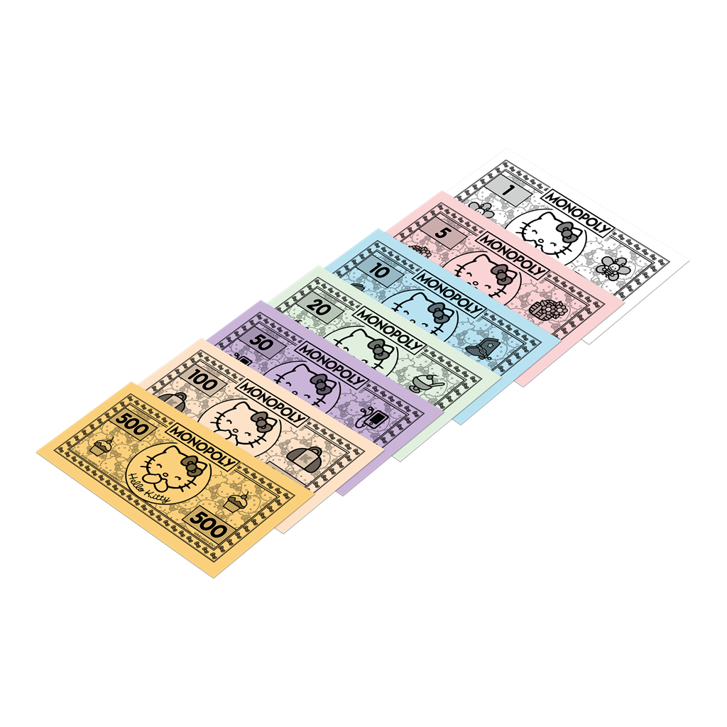 Monopoly Hello Kitty bordspel in roze Hello Kitty thema