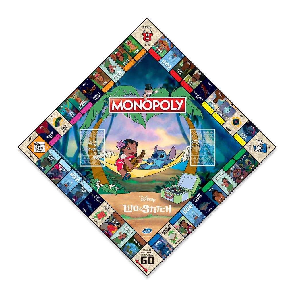 Monopoly Lilo & Stitch bordspel met Disney personages