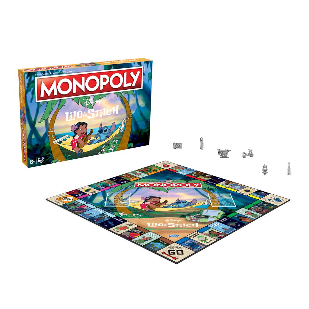 Monopoly Lilo & Stitch bordspel met Disney personages