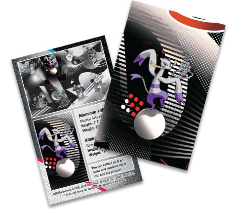 Black Bolt & White Flare Unova Mini Tin - Mienshao