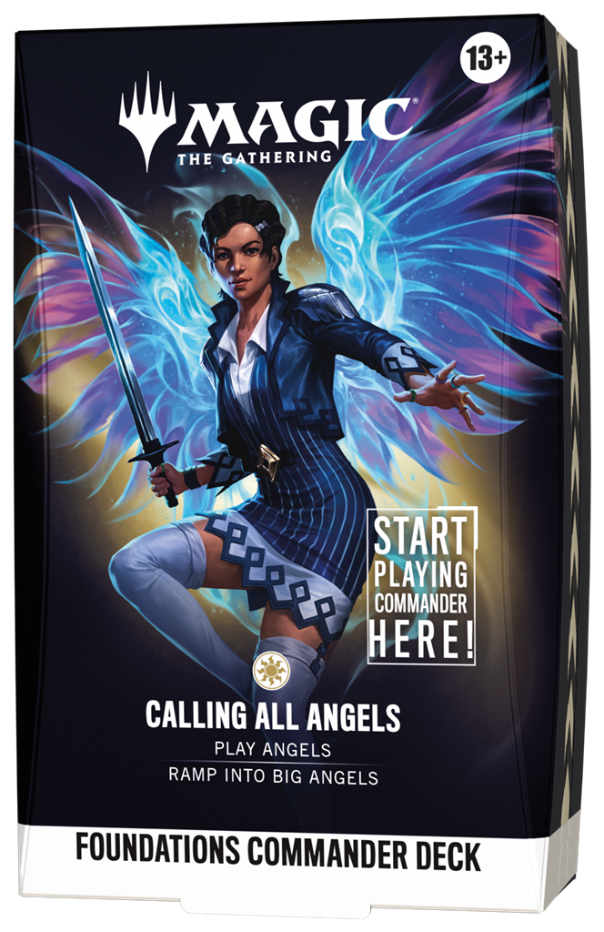 Magic: The Gathering Foundations Commander Deck - Calling All Angels.