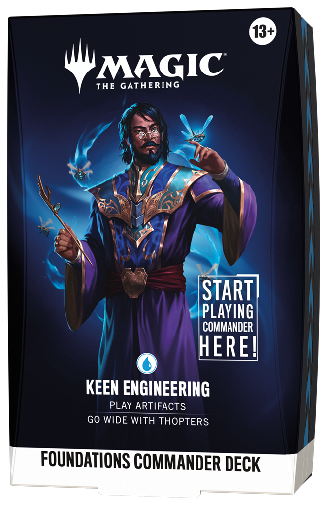 Magic: The Gathering Foundations Commander Deck - Keen Engineering.