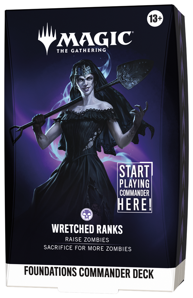 Magic: The Gathering Foundations Commander Deck - Wretched Ranks.