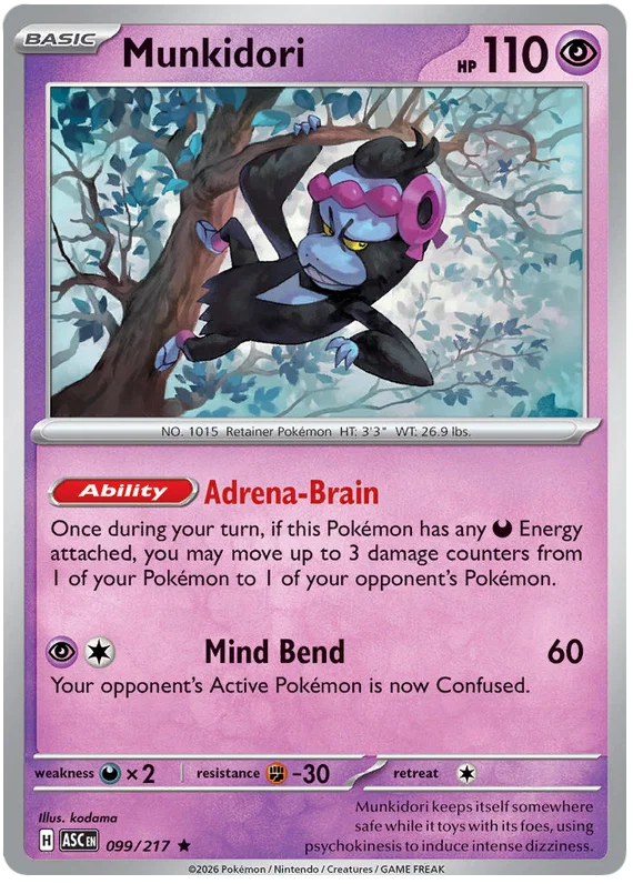 One Piece Card Game Munkidori Holo #099 uit de set Ascended Heroes