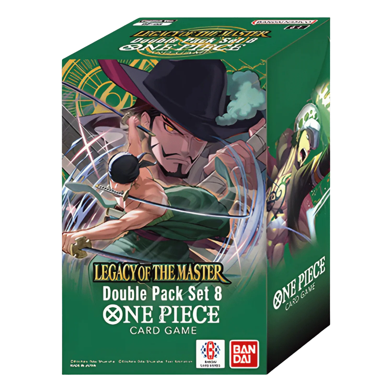 One Piece Double Pack Set Vol. 8 OP-12 Legacy of the Master met 2 boosterpacks en exclusieve DON!! card
