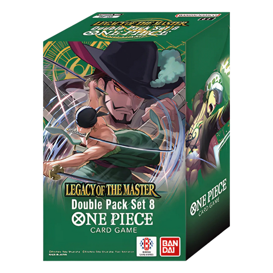 One Piece Double Pack Set Vol. 8 OP-12 Legacy of the Master met 2 boosterpacks en exclusieve DON!! card