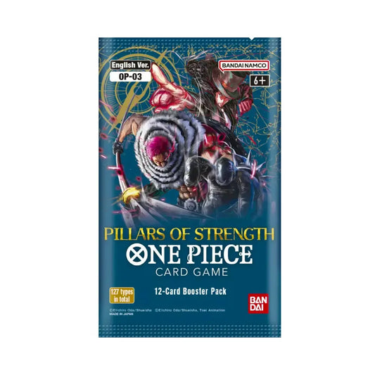 One Piece Pillars of Strength OP-03 boosterpack van Bandai Namco met alt art, manga rare en chase cards