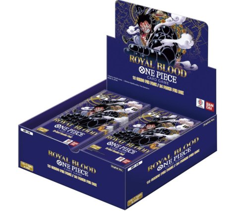 One Piece Royal Blood OP-10 sealed boosterbox met 24 boosterpacks en kans op manga rare en alt art kaarten