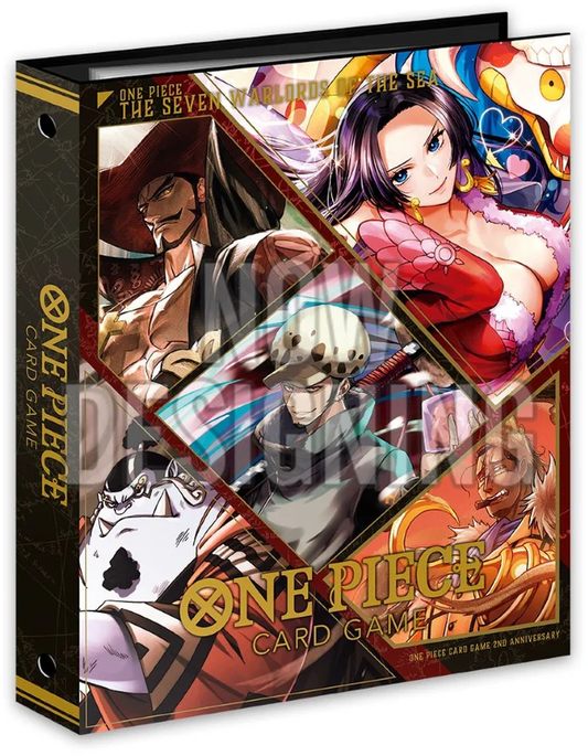 One Piece Seven Warlords of the Sea Binder Set met 12 promo kaarten en binder met 9-pocket pagina’s