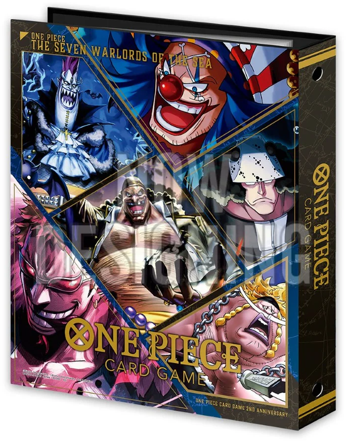 One Piece Seven Warlords of the Sea Binder Set met 12 promo kaarten en binder met 9-pocket pagina’s