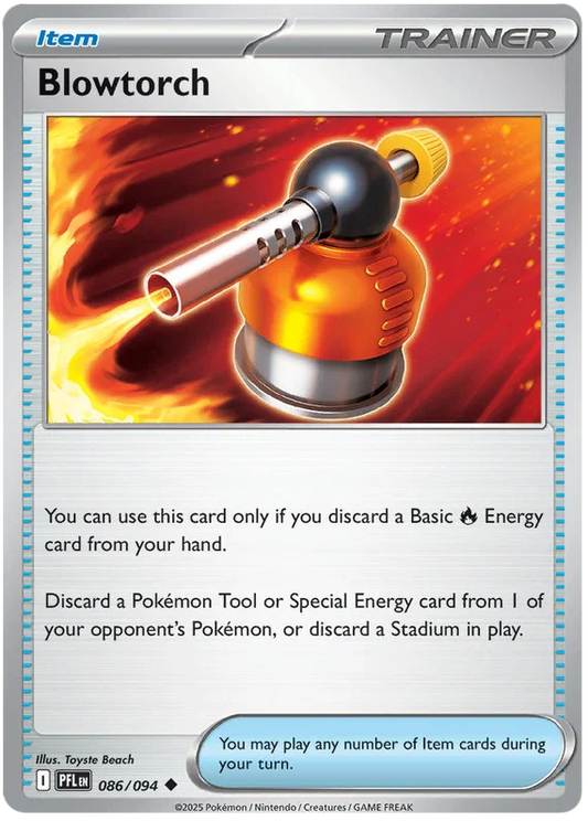 Blowtorch #086 common kaart uit de One Piece Phantasmal Flames set