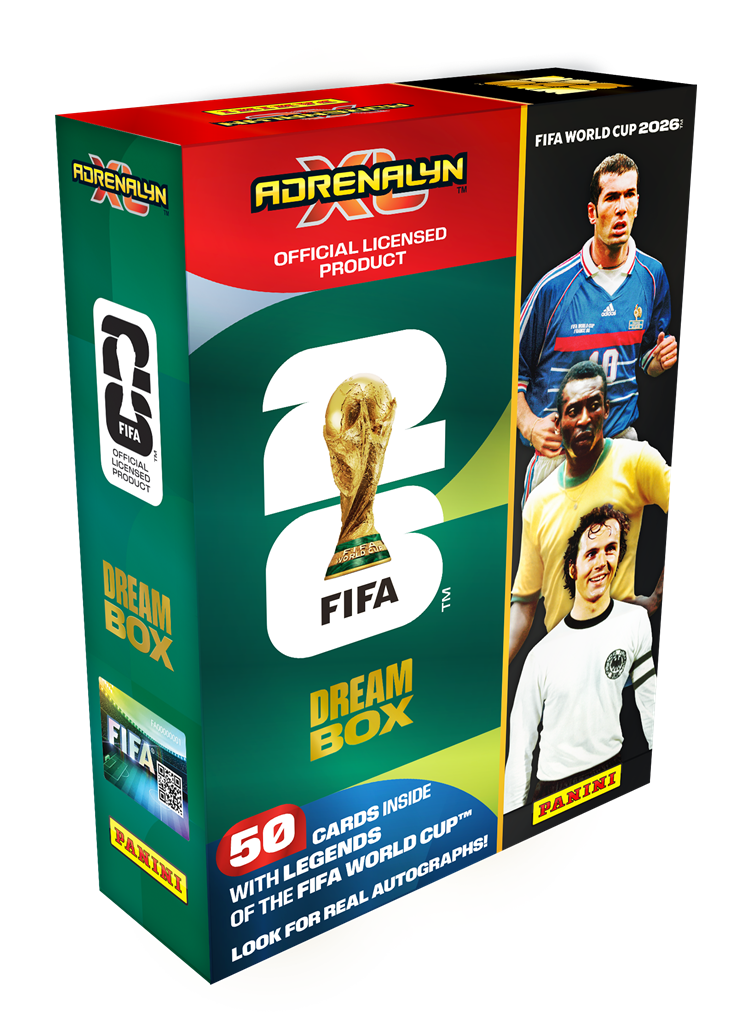 Panini Adrenalyn XL FIFA World Cup 2026 Dream Box verzamelbox met 50 kaarten
