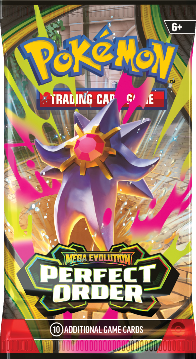 Derde variant art set booster pack uit de Perfect Order boosterbox