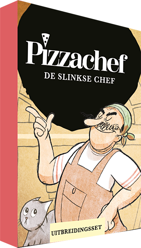 Doos van de Pizzachef De Slinkse Chef uitbreidingsset voor het bordspel