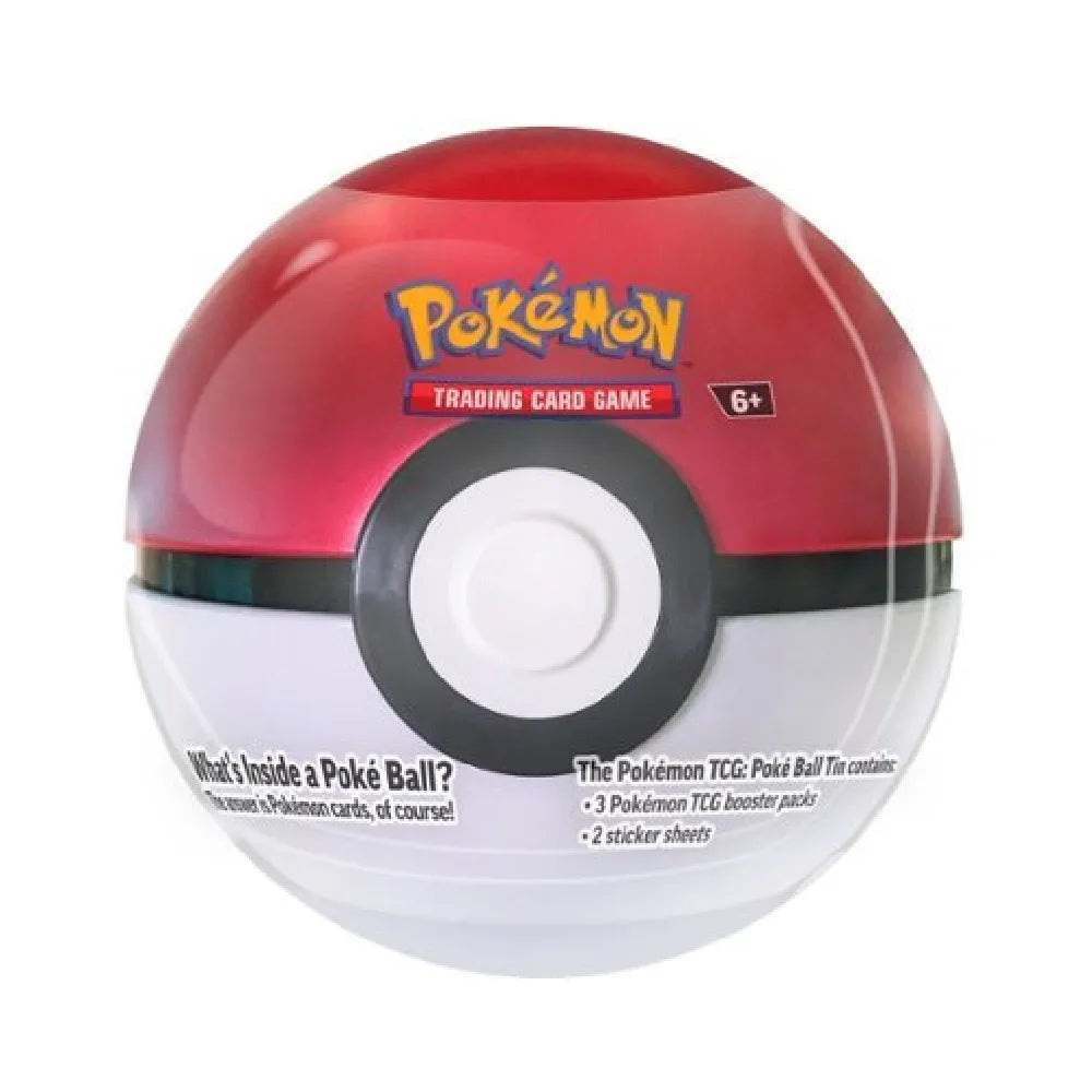 Pokéball Tin 2024 Reprint Poké Ball met Pokémon boosterpacks