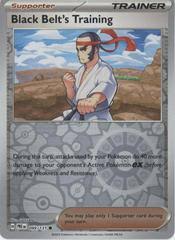 Black Belt's Training Reverse Holo #099 Trainerkaart uit Prismatic Evolutions