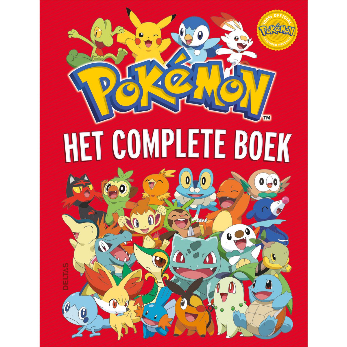 Pokémon Het Complete Boek – lees en ontdek het Pokémon verhaal met Ash, Pikachu en de Kanto starters