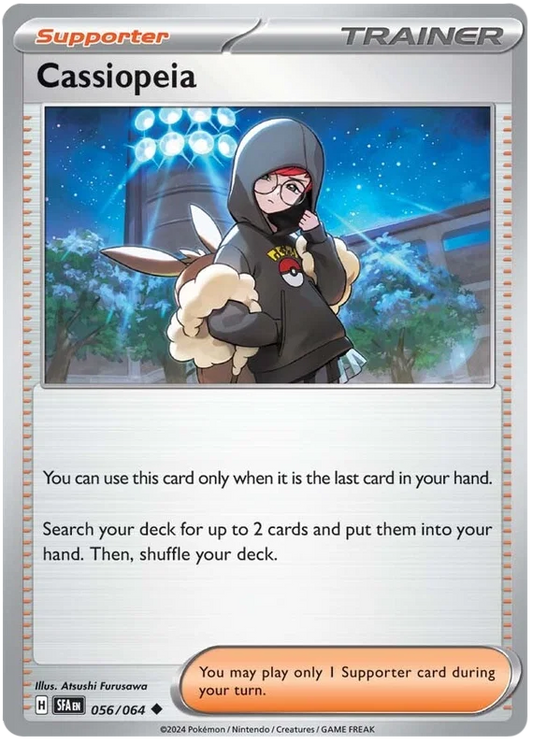 Pokémon Cassiopeia common kaart #056 uit de Shrouded Fable set