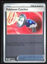 Pokémon Catcher Reverse Holo kaart nummer 082 uit de Perfect Order set