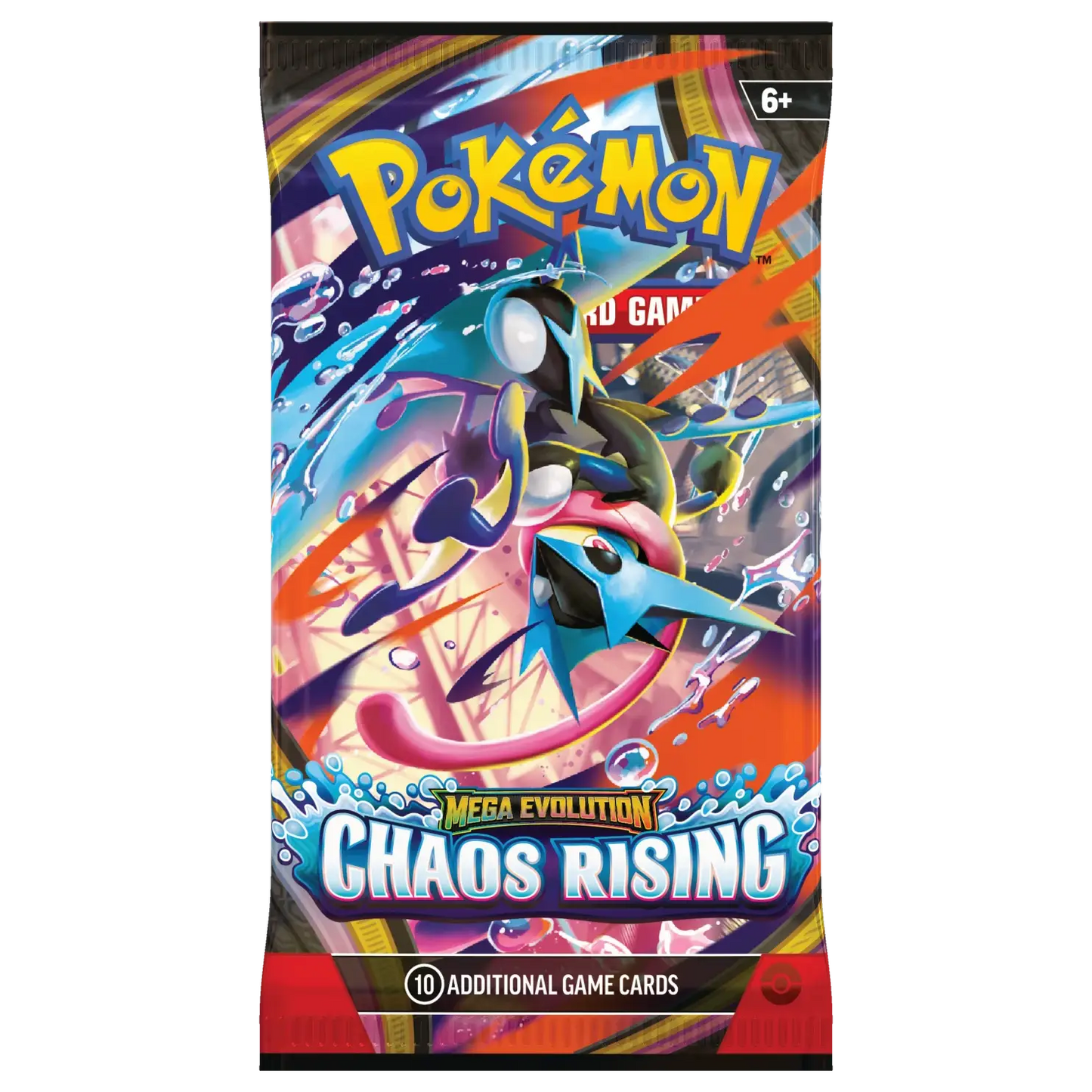Pokémon Trading Card Game Chaos Rising booster zakje met de derde variant artwork