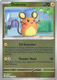 Dedenne Reverse Holo kaart #029 uit de Perfect Order Pokémon set