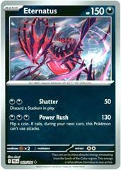 Eternatus Reverse Holo kaart #069 uit de Pokémon set Phantasmal Flames