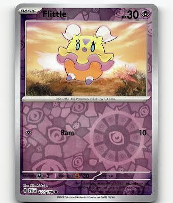 Flittle #100 Reverse Holo kaart uit de Pokémon Scarlet & Violet set