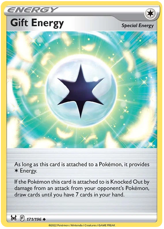 Gift Energy special energy kaart 171/196 uit Pokémon Lost Origin