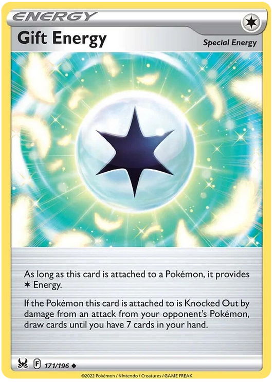 Gift Energy special energy kaart 171/196 uit Pokémon Lost Origin
