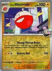 Iono's Electrode Reverse Holo kaart #048 uit de Pokémon Journey Together set