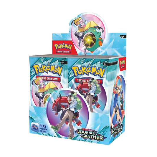 Pokémon Journey Together Sealed Booster Box met 36 booster packs uit Scarlet & Violet Journey Together.
