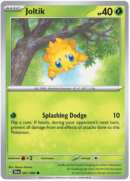 Pokémon kaart Joltik #001 common uit de Shrouded Fable set