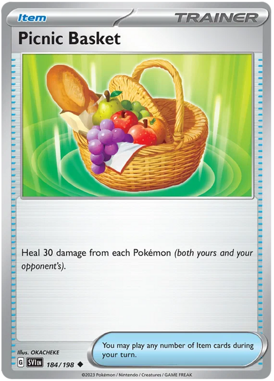 Pokémon Picnic Basket #184 common kaart uit de Scarlet & Violet basisset