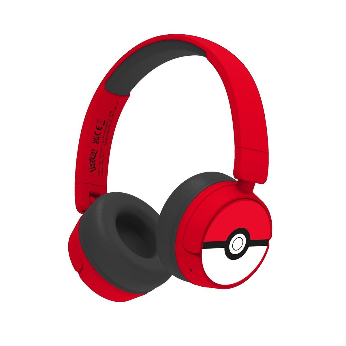 Pokémon Pokéball Bluetooth kinder koptelefoon met iconisch design