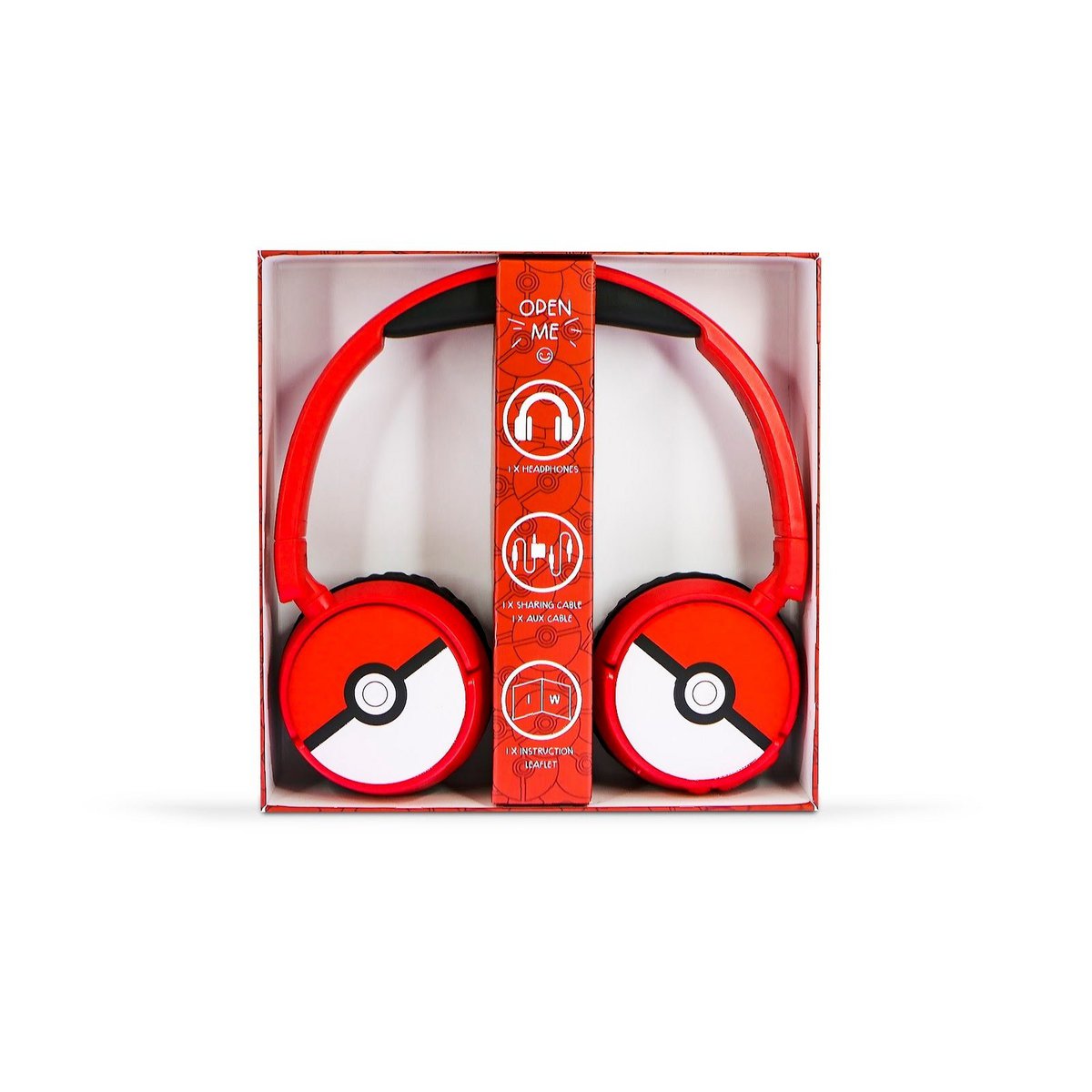 Pokémon Pokéball Bluetooth kinder koptelefoon met iconisch design
