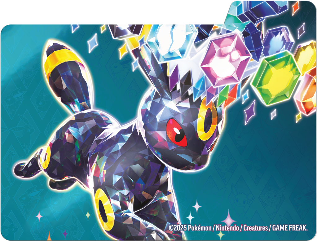 Pokémon Prismatic Evolutions Surprise Box met promokaart en booster packs