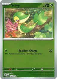Snivy #004 Reverse Holo Pokemon kaart uit de Perfect Order set